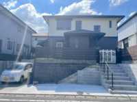 【外観】 | 筑紫野市美しが丘南4丁目　戸建 | ミサワホーム施工のリフォーム済み物件。駐車場造成後、2台駐車可能！