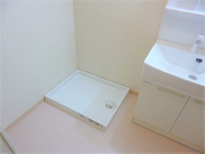 室内洗濯機置場です♪
