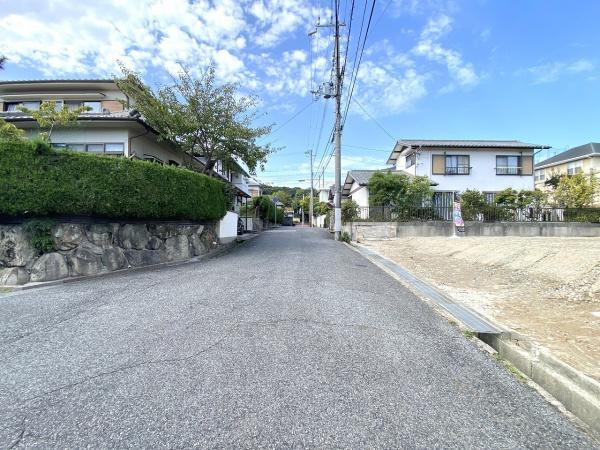 【前面道路含む現地写真】 | 須磨区神の谷５丁目　売土地