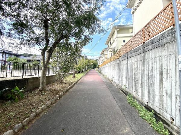 【前面道路含む現地写真】 | 須磨区神の谷５丁目　売土地