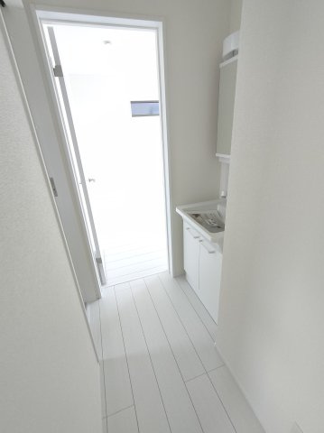 いろどりアイタウン熊本市南区八分字町のバルコニー