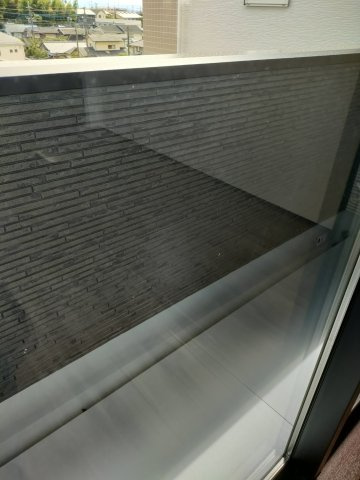 熊本市東区　第二長嶺東9丁目　1号棟　3LDKのバルコニー