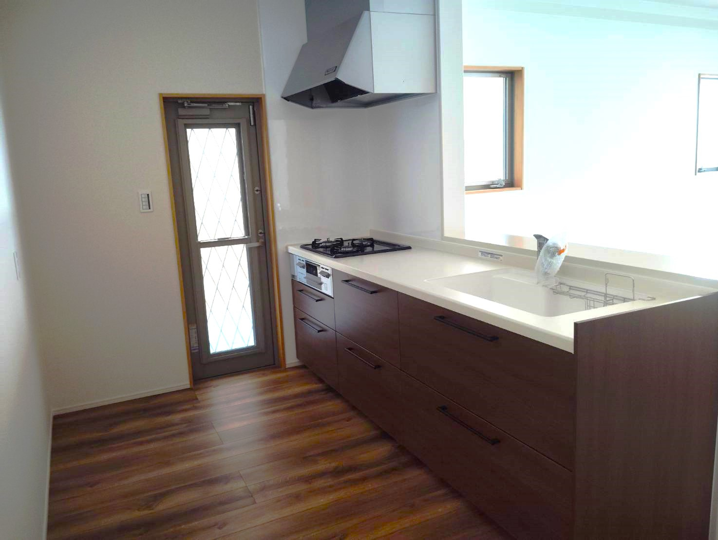 熊本市南区白藤1丁目　3号棟　3LDKのキッチン