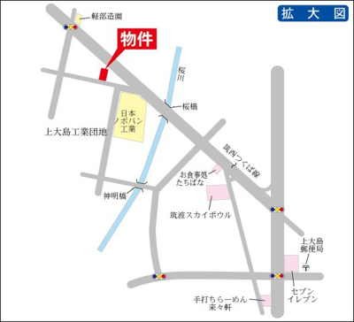 【地図】 | 上大島T倉庫