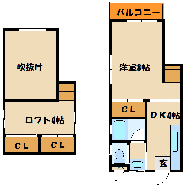 カサグランデの間取り