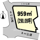 国松804-2貸地の画像