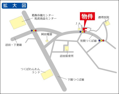 【地図】 | 国松804-2貸地