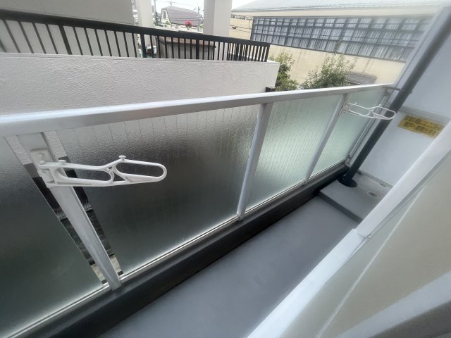 ハッピーコート豊沢のバルコニー