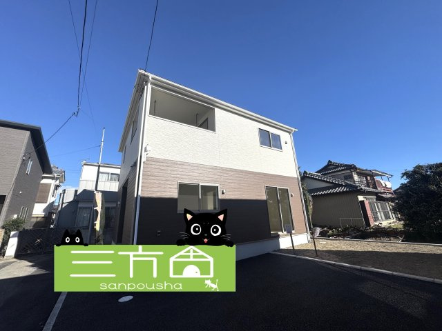 新築　高崎市貝沢町第５　クレイドルガーデン　１号棟の外観|現地写真　完成しました！物件のご内覧等、お気軽にお問合せください♪
