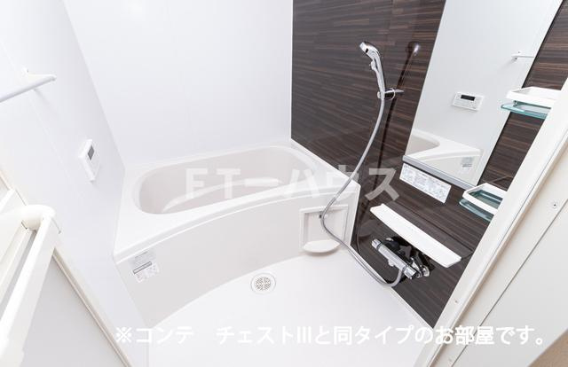 船橋市滝台２丁目のアパートの浴室|バス