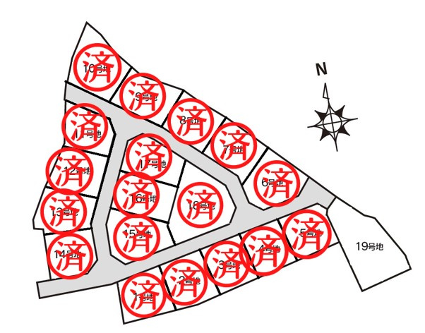 【区画図】 | アビターレ西岐波