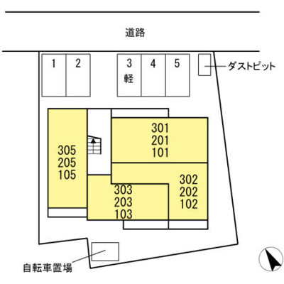【区画図】 | メイユール東丸
