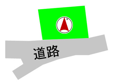 【区画図】 | 熊本市中央区出水一丁目土地