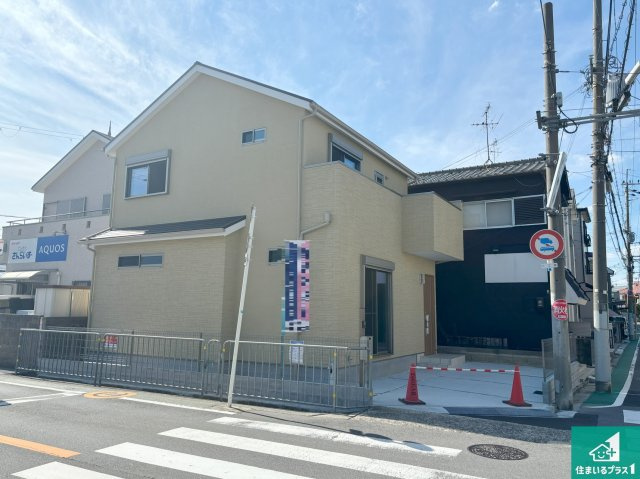 高槻市柳川町　未入居の外観|お客様に長く安心して住んでいだだける事にこだわった家づくり！住んでからのアフターサービスにもしっかりと取り組んでいます！