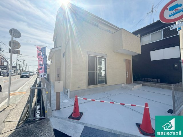 高槻市柳川町　未入居の外観|お客様に長く安心して住んでいだだける事にこだわった家づくり！住んでからのアフターサービスにもしっかりと取り組んでいます！