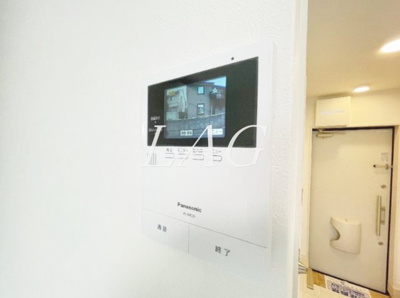 【セキュリティ】 | ＣＳ国分寺Ⅱ | モニター付きインターフォンです。