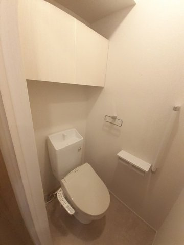 かっぱ壱番館のトイレ|嬉しい温水洗浄便座付き♪