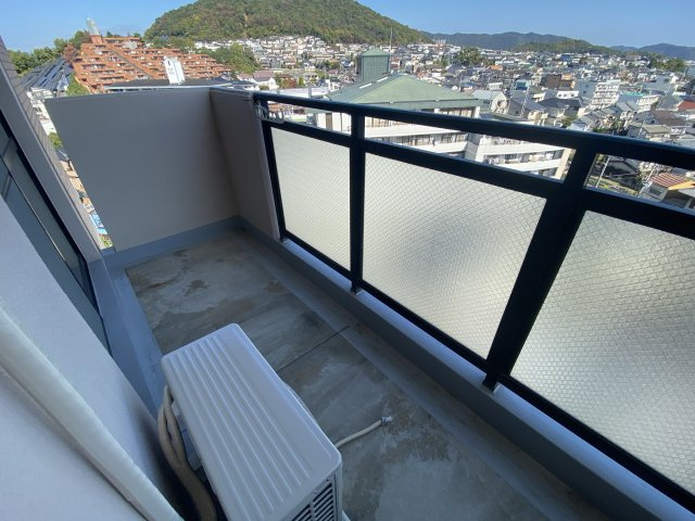 キャッスルコート東辻井のバルコニー