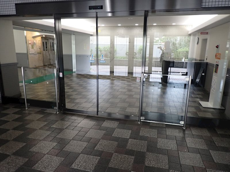 朝霧パークホームズのロビー|オートロック