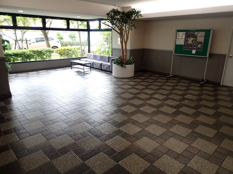 朝霧パークホームズのロビー