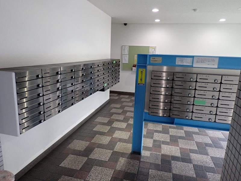 朝霧パークホームズのエントランス