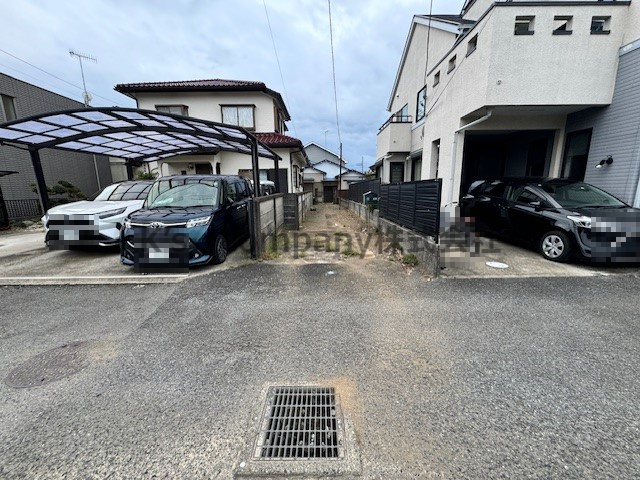 ■平塚市御殿１丁目　建築条件なし　売地の前面道路含む現地写真|専用通路を含む前面道路と周辺写真です◇
