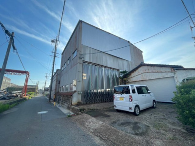 【外観】 | 午起貸工場 | 車両前の倉庫は使用不可
