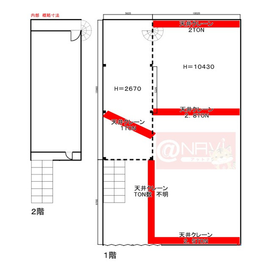 【間取り】 | 午起貸工場
