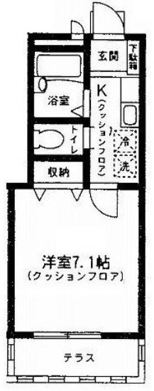 【間取り】 | エクセレント桜泉二号館