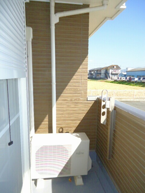 クリアネス F Ⅱのバルコニー