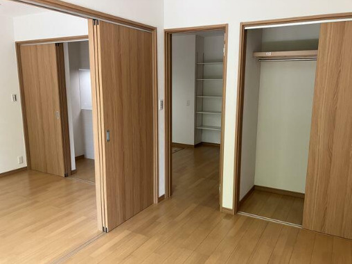 熊本市中央区黒髪５丁目のアパートの収納