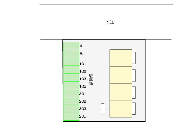 ニューシティT&Rの区画図