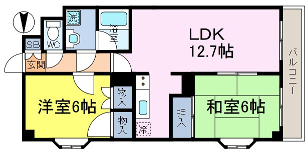 プラムエヌティーの間取り