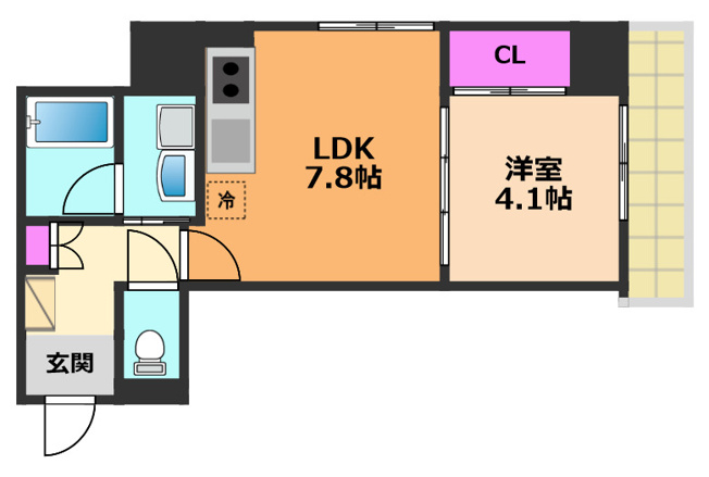 【間取り】 | 山崎マンション16高槻芥川