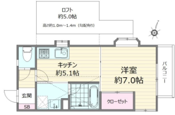 プランドールの間取り