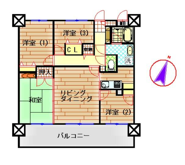 尾張旭市南原山町赤土の中古マンション
