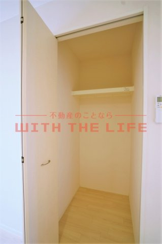 アジャートK【キャッシュバック対象物件】の収納|小物を収納するのに便利です