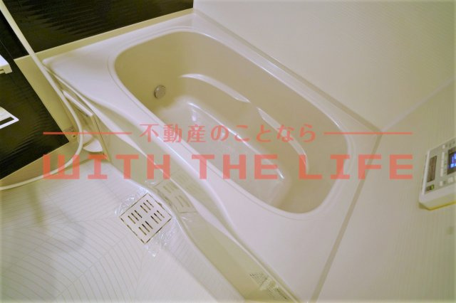 アジャートK【キャッシュバック対象物件】の浴室|コンパクトで使いやすいお風呂です