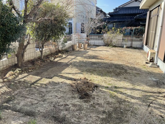 福山市西新涯町一丁目の外観|南側の日当り状況
