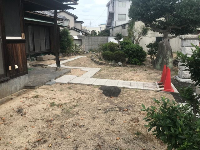 【庭】 | 玉野市西田井地　戸建