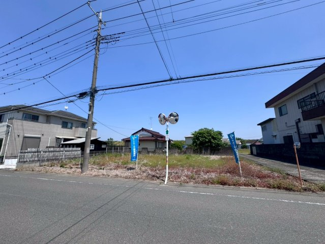 土地　川越市中老袋の土地図|間口広々20ｍ以上