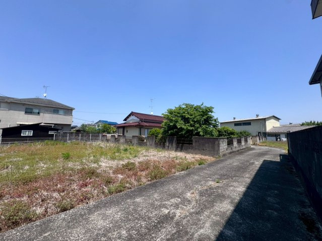 土地　川越市中老袋の外観|車の乗り入れ楽々