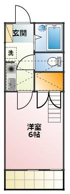 ウイングコート羽根井の間取り