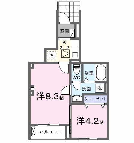 リリーの間取り