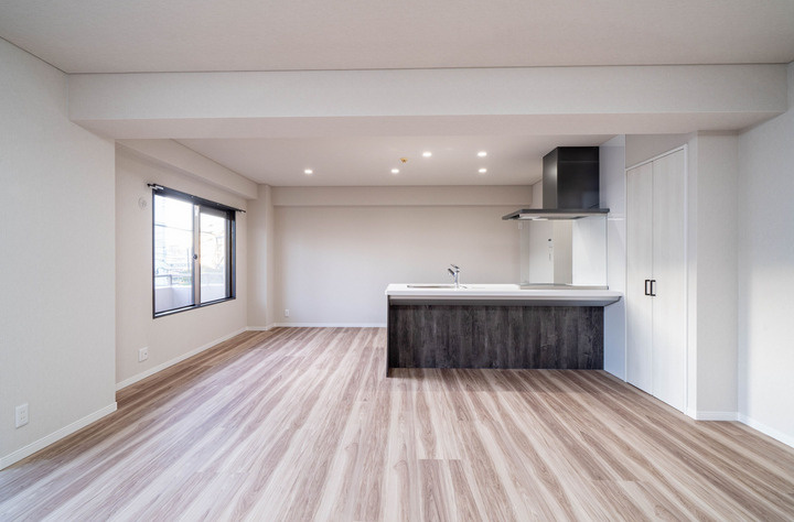 ネオハイツ輝国の居間・リビング|ネオハイツ輝国（3SLDK）