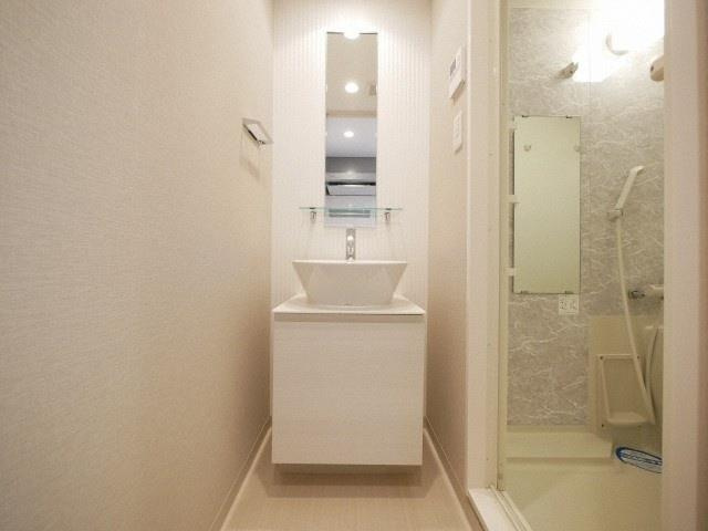 S-RESIDENCE江坂の独立洗面台
