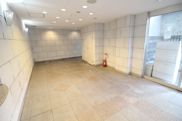 ウィンヒルズ難波南のロビー|落ち着いたロビーです