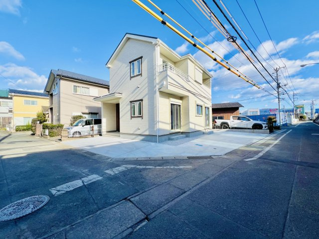高崎市浜尻町の前面道路含む現地写真|車の通りも少なく駐車も楽々♪