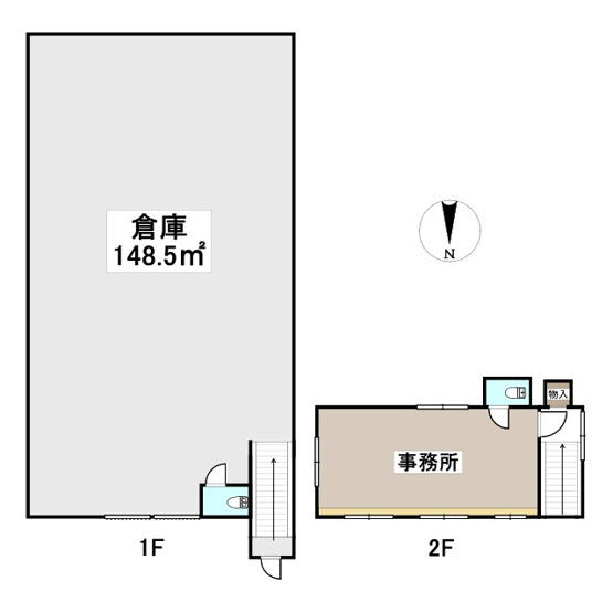 【間取り】 | 緑町倉庫