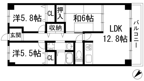 【間取り】